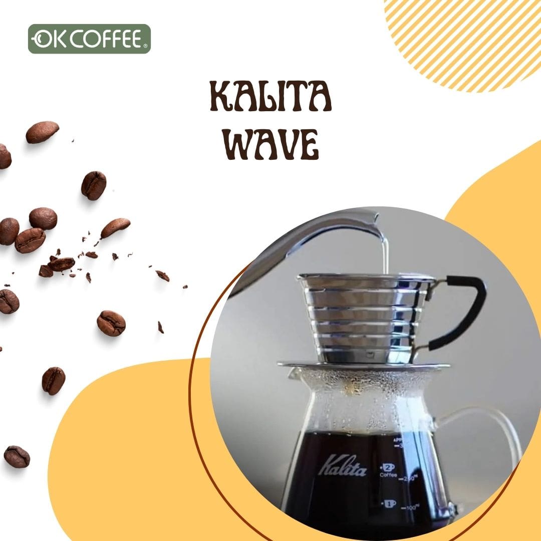 دم‌آوری قهوه به روش محبوب ژاپنی با کالیتا ویو/ kalita wave
