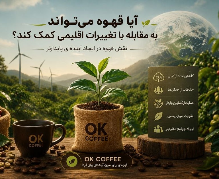آیا قهوه می‌تواند به مقابله با تغییرات اقلیمی کمک کند؟