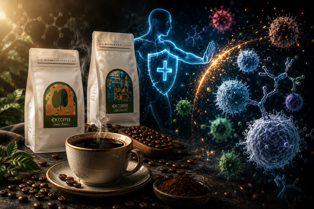 آیا قهوه سیستم ایمنی را تقویت می‌کند؟ بررسی علمی