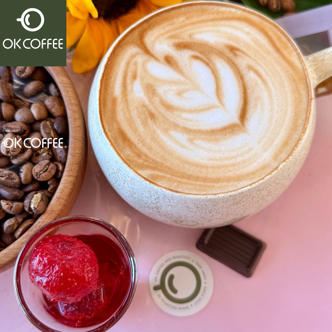لاته توت فرنگی / Strawberry Latte