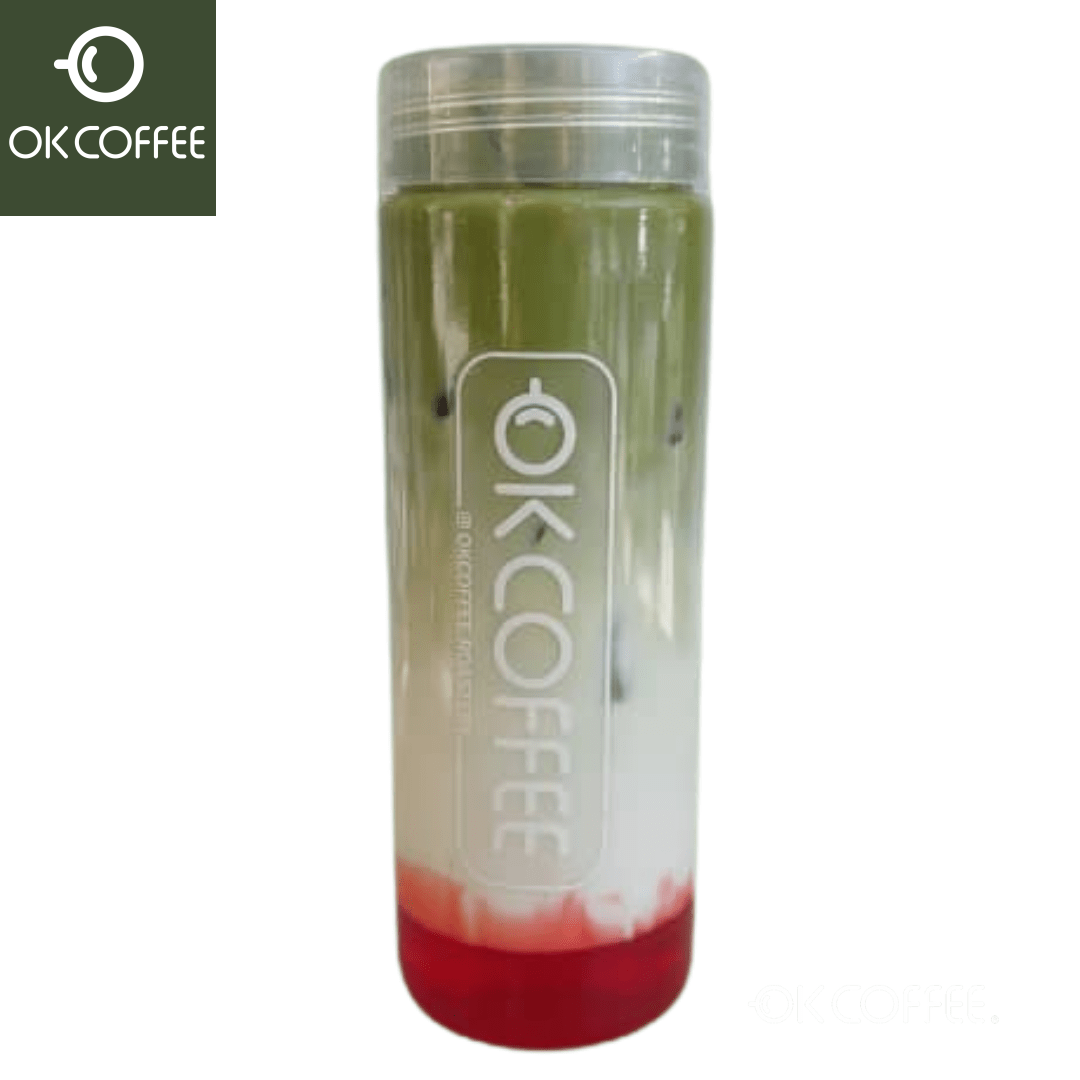 آیس ماچا توت فرنگی / Ice Matcha Strawberry